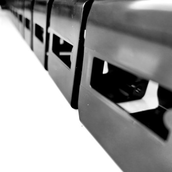 ГИБКИЙ КАБЕЛЬ КАНАЛ ДЛЯ СТОЛОВ С ЭЛЕКТРОПРИВОДОМ ЕЛK-1320 (Ч-140) ЧЁРНЫЙ 8