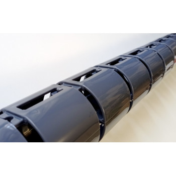 КАБЕЛЬ-КАНАЛ EЛ-1460-ГР ГРАФИТ ДЛЯ СТОЛОВ С РЕГУЛИРОВКОЙ ВЫСОТЫ СТОЛЕШНИЦЫ 7