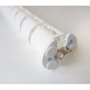 КАБЕЛЬ КАНАЛ ЕЛ-1460-Б БЕЛЫЙ ДЛЯ СТОЛОВ С РЕГУЛИРОВКОЙ ВЫСОТЫ СТОЛЕШНИЦЫ 7