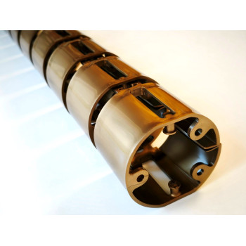 КАБЕЛЬ-КАНАЛ COLOR DESK EЛ-1460 БРОНЗОВЫЙ МЕТАЛЛИК ДЛЯ ПРОВОДОВ СТОЛОВ С ЭЛЕКТРИЧЕСКОЙ РЕГУЛИРОВКОЙ ВЫСОТЫ 6