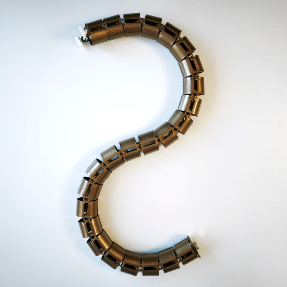 КАБЕЛЬ-КАНАЛ COLOR DESK EЛ-1460 БРОНЗОВЫЙ МЕТАЛЛИК ДЛЯ ПРОВОДОВ СТОЛОВ С ЭЛЕКТРИЧЕСКОЙ РЕГУЛИРОВКОЙ ВЫСОТЫ 1