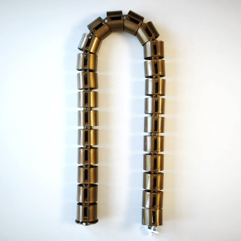 КАБЕЛЬ-КАНАЛ COLOR DESK EЛ-1460 БРОНЗОВЫЙ МЕТАЛЛИК ДЛЯ ПРОВОДОВ СТОЛОВ С ЭЛЕКТРИЧЕСКОЙ РЕГУЛИРОВКОЙ ВЫСОТЫ 8