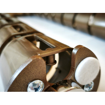 КАБЕЛЬ-КАНАЛ COLOR DESK EЛ-1460 БРОНЗОВЫЙ МЕТАЛЛИК ДЛЯ ПРОВОДОВ СТОЛОВ С ЭЛЕКТРИЧЕСКОЙ РЕГУЛИРОВКОЙ ВЫСОТЫ 7