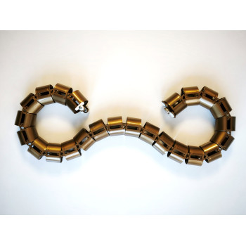 КАБЕЛЬ-КАНАЛ COLOR DESK EЛ-1460 БРОНЗОВЫЙ МЕТАЛЛИК ДЛЯ ПРОВОДОВ СТОЛОВ С ЭЛЕКТРИЧЕСКОЙ РЕГУЛИРОВКОЙ ВЫСОТЫ 2