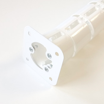 КАБЕЛЬ-КАНАЛ ПИТОН-1450 БЕЛЫЙ ОТ ПОТОЛКА К ПИСЬМЕННОМУ СТОЛУ 6