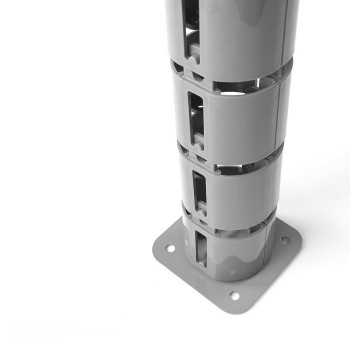 КАБЕЛЬ-КАНАЛ ПИТОН-1450 СЕРЫЙ ОТ ПОТОЛКА К ПИСЬМЕННОМУ СТОЛУ 6