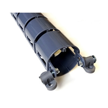 КАБЕЛЬ-КАНАЛ ПИТОН-1450 ГРАФИТ ОТ ПОТОЛКА К ПИСЬМЕННОМУ СТОЛУ 5