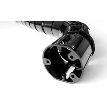 КАБЕЛЬ-КАНАЛ ПИТОН-1450 ЧЁРНЫЙ ОТ ПОТОЛКА К ПИСЬМЕННОМУ СТОЛУ 7