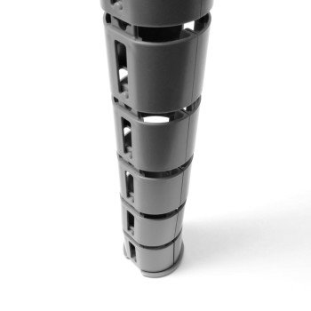 КАНАЛ ДЛЯ ПРОВОДОВ M-740-С СЕРЫЙ МАТОВЫЙ С МАЛЫМ ОСНОВАНИЕМ 7