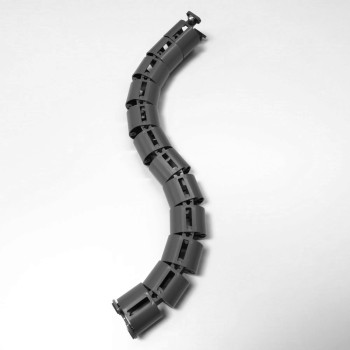 КАНАЛ ДЛЯ ПРОВОДОВ M-740-ГР ГРАФИТ МАТОВЫЙ С МАЛЫМ ОСНОВАНИЕМ 2