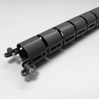 КАНАЛ ДЛЯ ПРОВОДОВ M-740-ГР ГРАФИТ МАТОВЫЙ С МАЛЫМ ОСНОВАНИЕМ 3