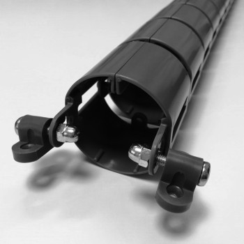 КАНАЛ ДЛЯ ПРОВОДОВ M-740-ГР ГРАФИТ МАТОВЫЙ С МАЛЫМ ОСНОВАНИЕМ 7