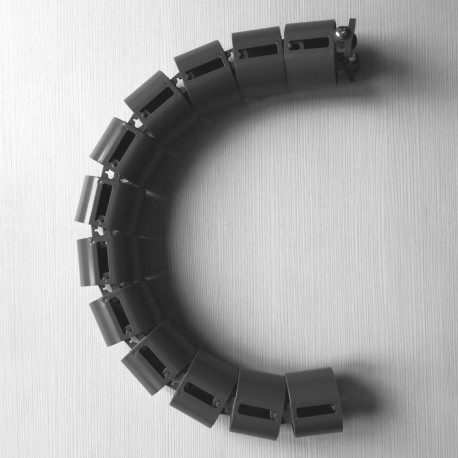 КАНАЛ ДЛЯ ПРОВОДОВ M-740-ГР (МОД.2) ГРАФИТ МАТОВЫЙ БЕЗ ОСНОВАНИЯ 1