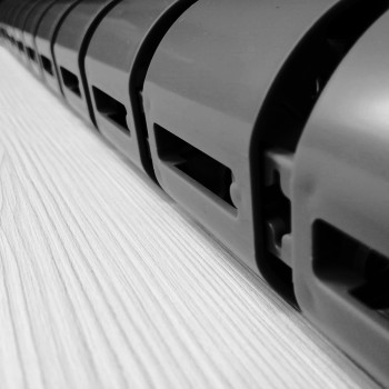 КАНАЛ ДЛЯ ПРОВОДОВ M-740-ГР (МОД.2) ГРАФИТ МАТОВЫЙ БЕЗ ОСНОВАНИЯ 4