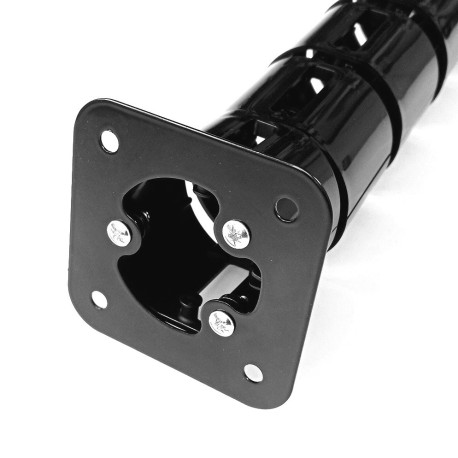 Гибкие каналы для проводов от потолка к полу или письменным столам